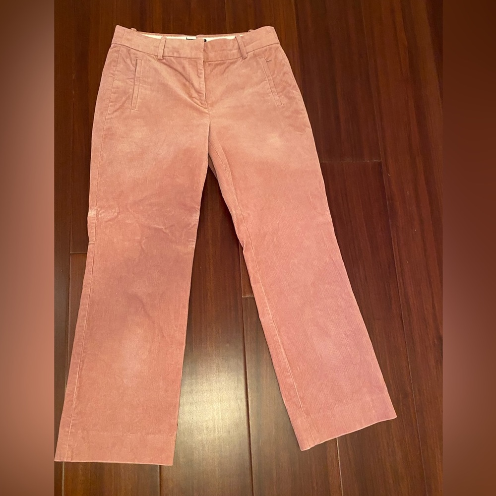 J. Crew Corduroy Ankle Flare Trouser Size 2